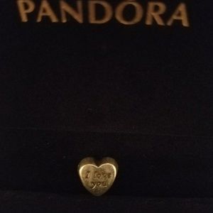 Pandora Words of Love charm